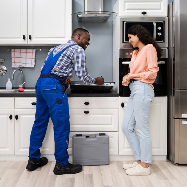 can you provide an estimate for cooktop repair before beginning any work in Converse LA